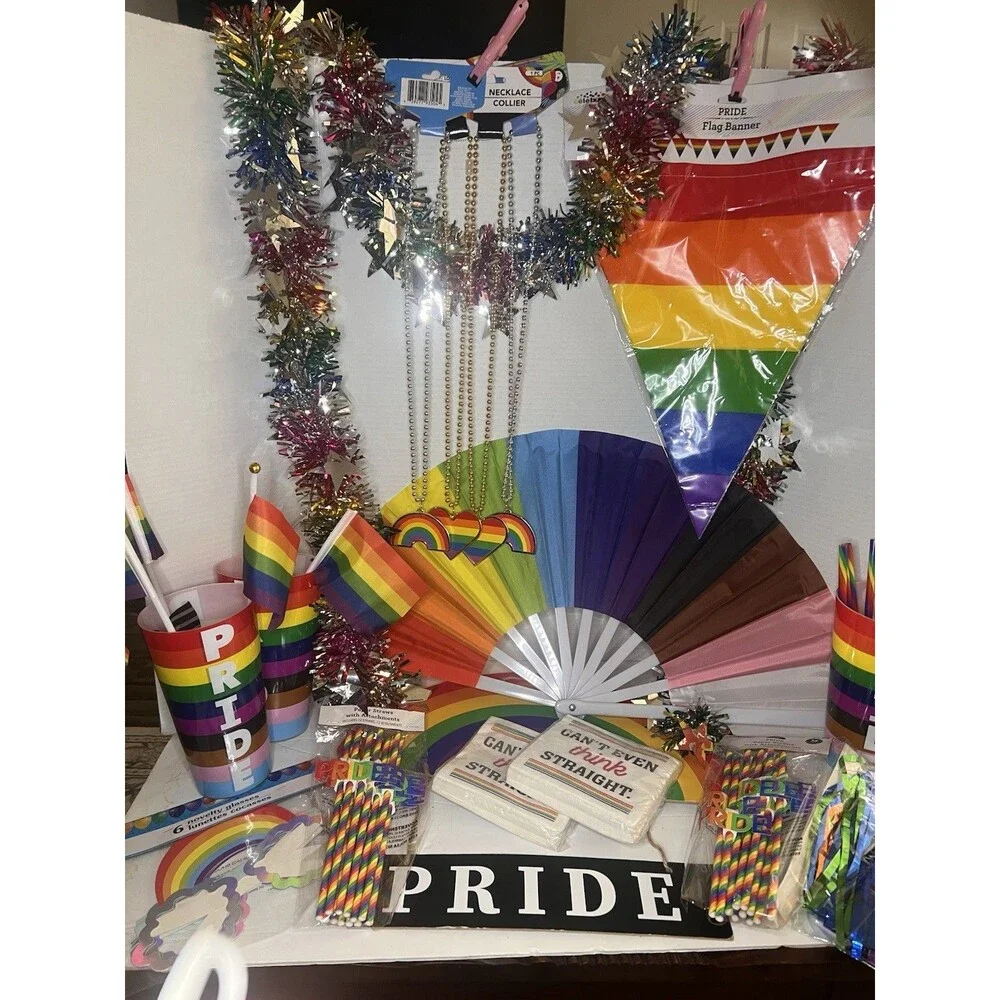 Huge LGBTQ Pride Party Bundle Decorations Supplies